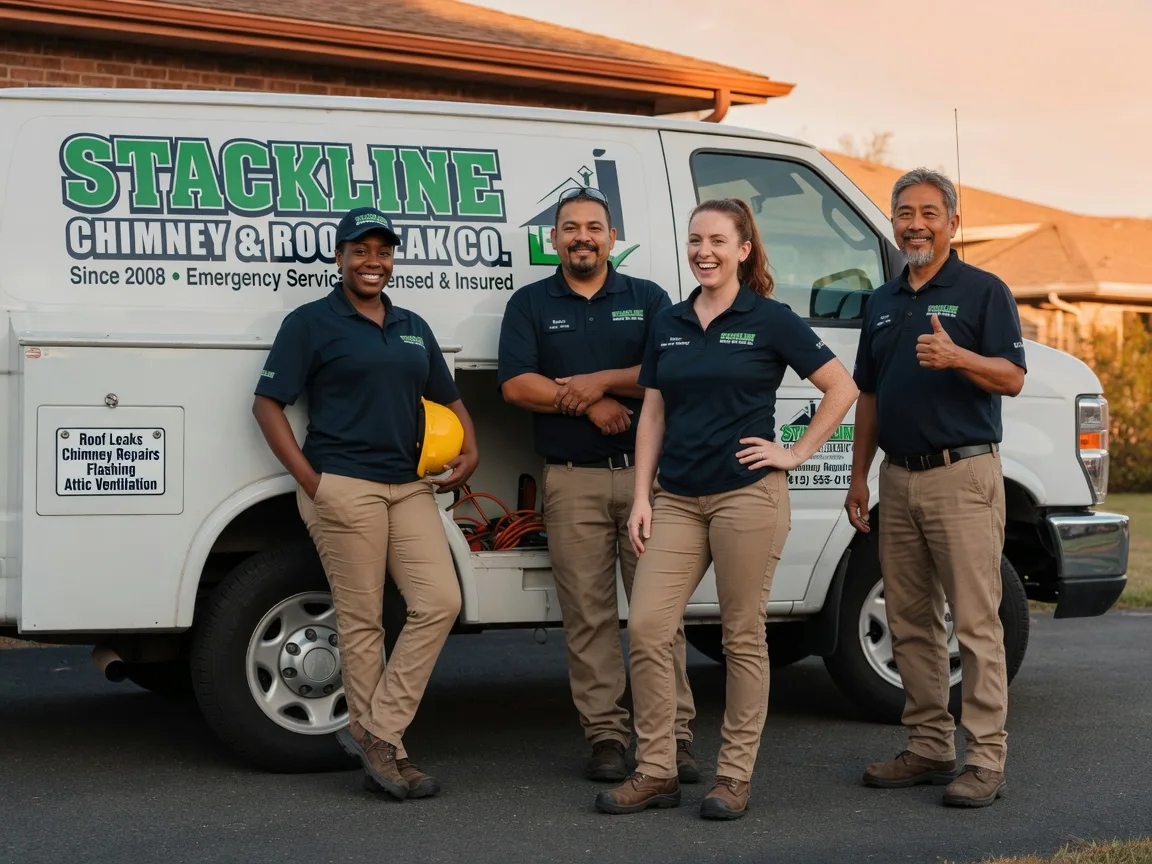 Chimney flashing repair company in New Kent, VA